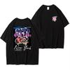 New York Art Word Cartoon Bear Sunset Scenery Design T Shirts Men Fashion Loose Summer  Oversized  Harajuku  Redtube
