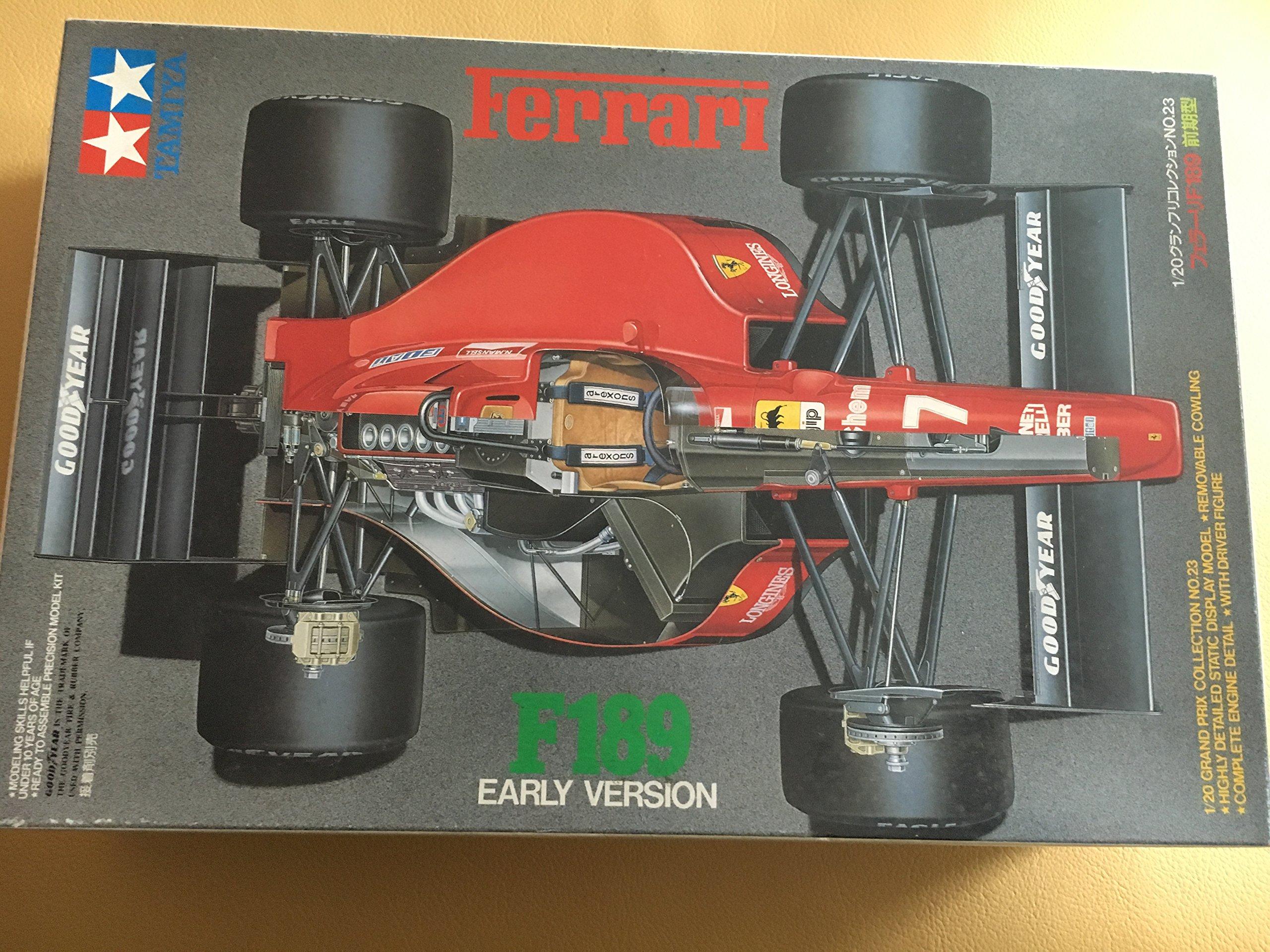 

Tamiya Ferrari F189 ранняя модель Grand Prix 1/20 (Коллекция 1/20:20023)