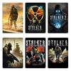 Stalker  Heart Of Chernobyl Game Art Metal Plaque Designs Cinema Wall Cave Club Pub Tin Sign Poster