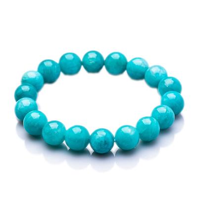 Amazonite Bracelet Natural Stone Power Stone [Kyojudo] Women's (5A 10mm)