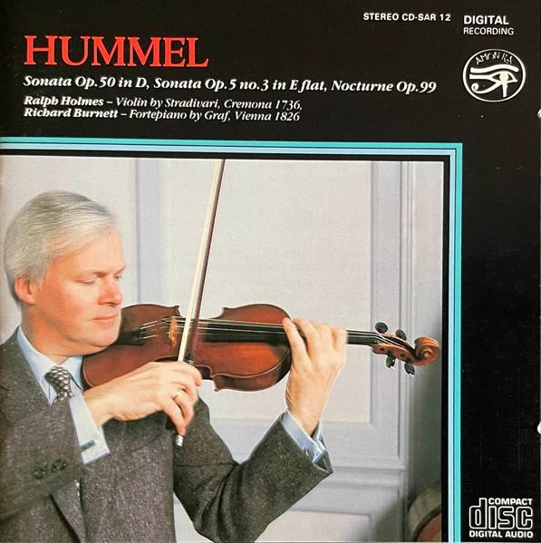 

CD HOLMES, RALPH - Works for Violin & Piano CDSAR12 Amon Ra UK Classical Used