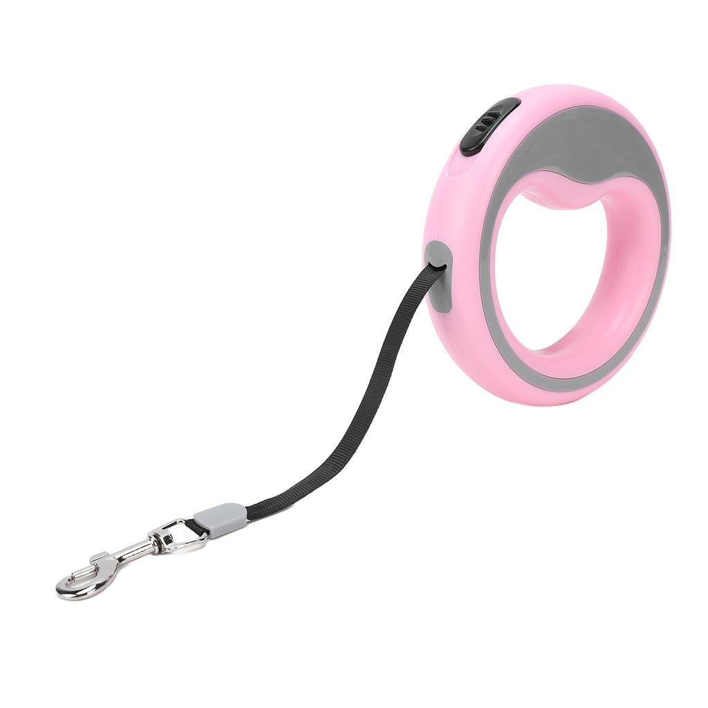 Retractable Dog Leash Ergonomic Handle Non Slip Comfortable Telescopic Tractor Dog Tape for Walking