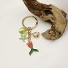 Mermaid Seashell Drip Oil Keychain & Backpack Pendant