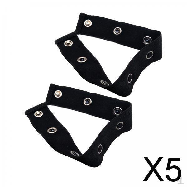 

5x2x Удлинители пояса Многоразовые Кнопки-застежки Запасные Регулируемые для брюк, джинсов