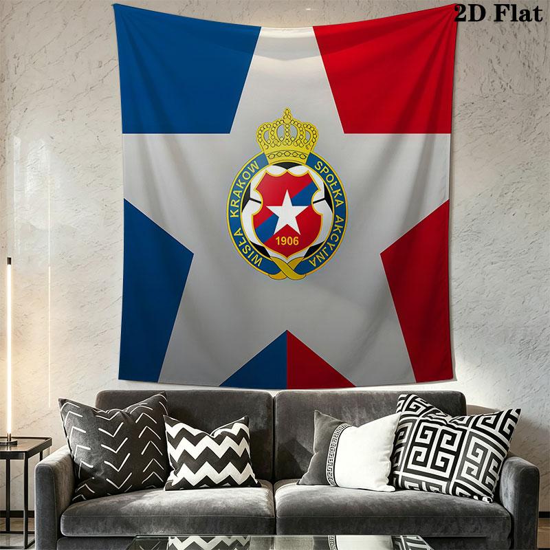 Wisła poster Wall Hanging Printed Fabric Blanket Decorative Tapestries for Bedroom Living Room Home Decor
