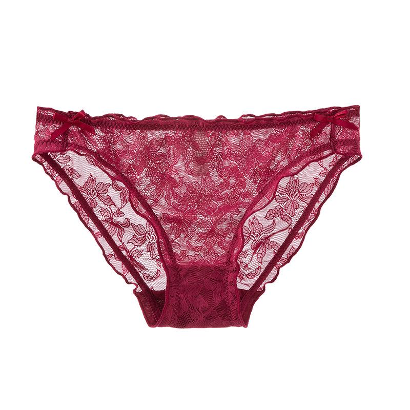 Lady Summer New Product Pure Desire Sexy Lace Without Mark Breathable in Waist Triangle Briefs