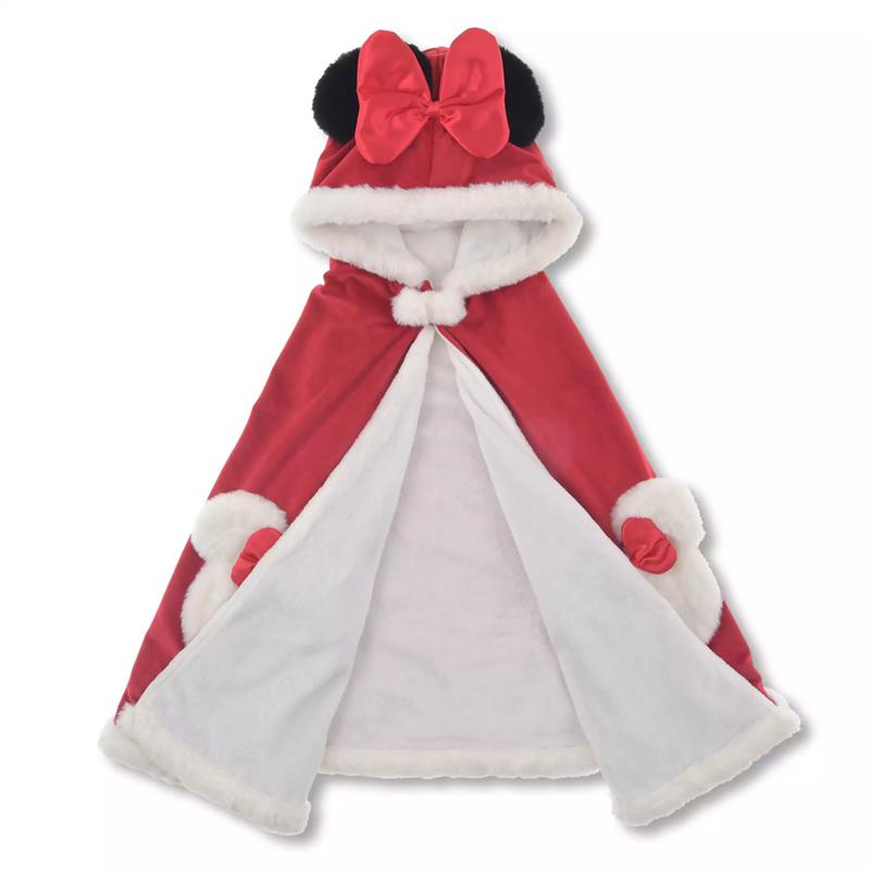 Disney Minnie Kids' Cape with Icon Pocket, Red Japan NEW