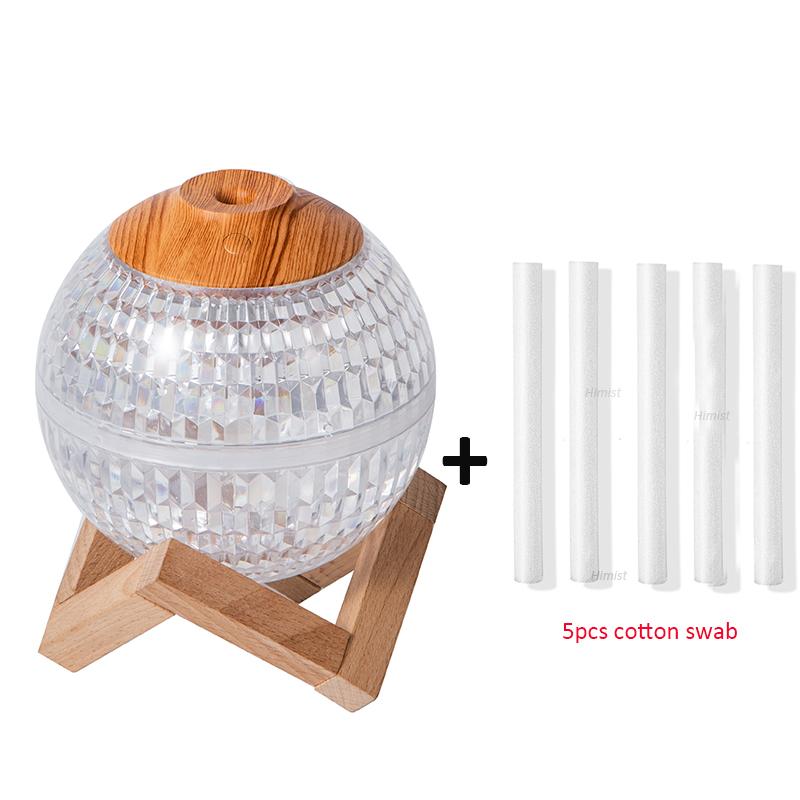 Umidificator USB de 350 ml, cu lampă LED, pentru birou, acasă, cameră, birou, mini aparat de aburi cu ultrasunete, difuzor de apă, umidificator de aer