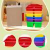 6 Pieces Classroom Storage Boxes Sundries Organizer Multipurpose Bins for Markers
