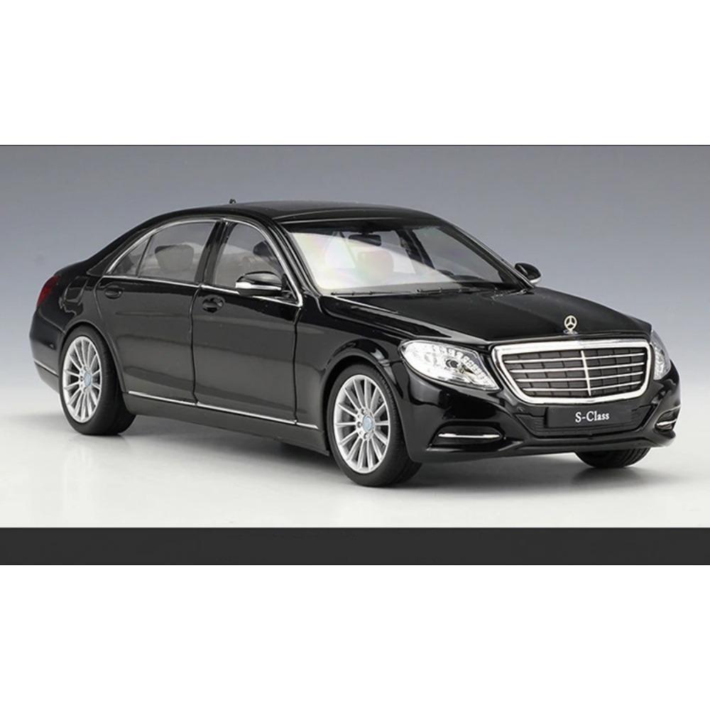 Welly 1/24 Mercedes Benz S-Class S500 Alloy Car Model Diecast Metal Toy Vehicles Car Model High Simulation Collection Kids Gifts