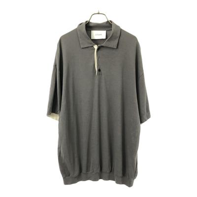 COLUMN Made In Japan Short Sleeve Polo Shirt L Gray Men's Used