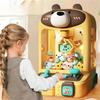 Poupée Mignonne Mini Maison Machine Jouets Son et Lumière Musique Puzzle Ours Mignon Cadeau d'AnniversaireEnsembles de Jeux