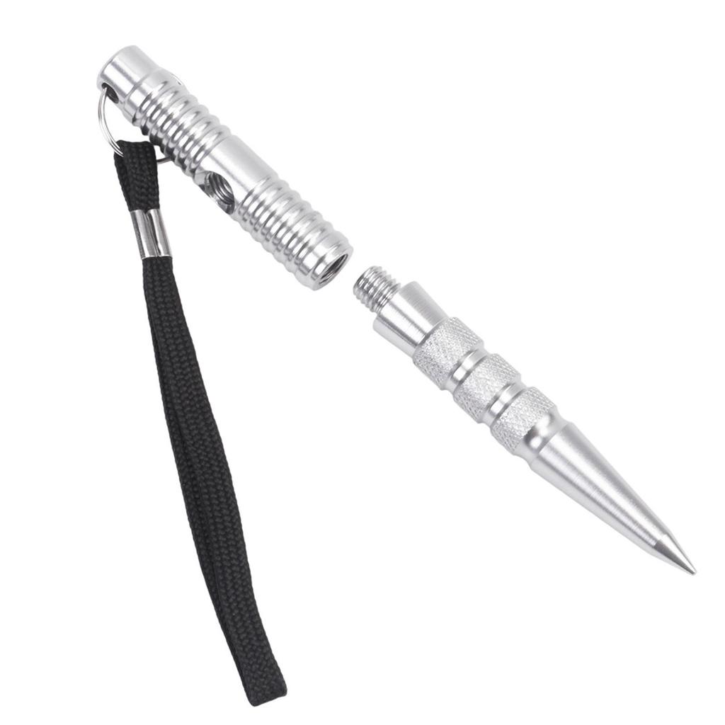 Přenosný klíčenka ve tvaru pera, Bezpečnostní nástroj ve tvaru pera, Outdoorové EDC vybavení pro kempování, turistiku, osobní