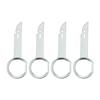 4Pcs Car Stereo Radio Disassembly Tool,Car Audio Disassembly Key,Manual Tool Kit,For Single Or Double DIN Factory Radios