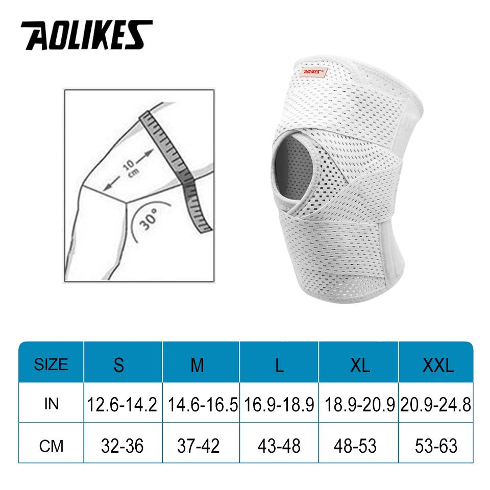 Aolikes Knee Pads Support With Side Stabilizers For Men And Women Meniscal Tear Knee Pain Acl Mcl Arthritis Injuries Recovery