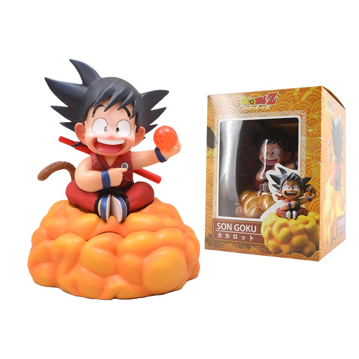 

Anime Dragon Ball Son Goku Figure Somersault Cloud Model Doll Dragon Ball Car Plaything Action Model PVC Sitting Position No box