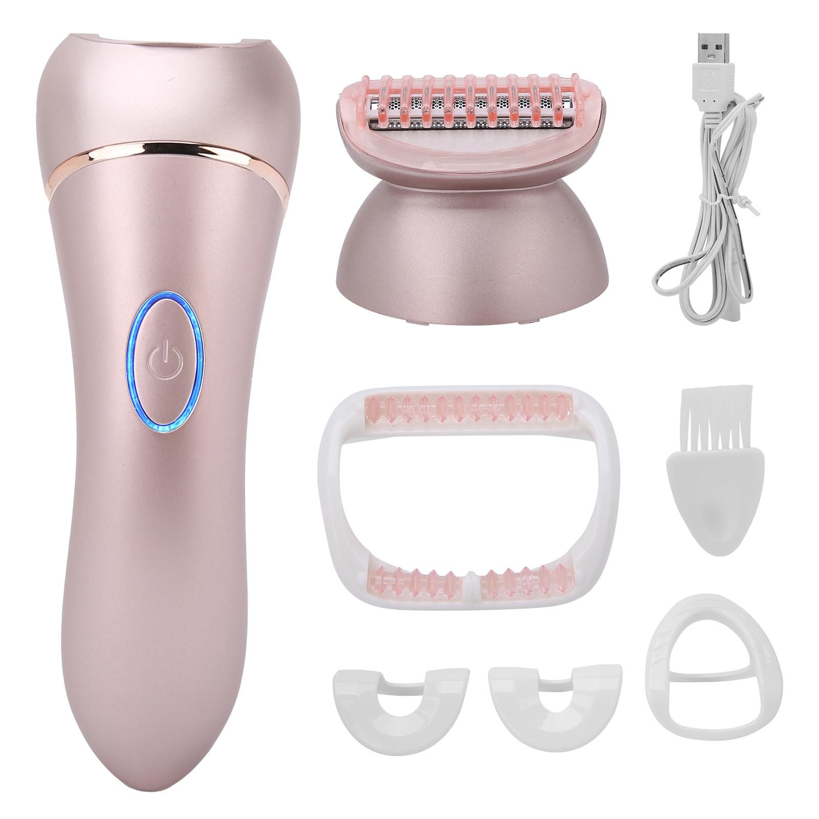 

IPX6 Водонепроницаемый Электрический Эпилятор Для Удаления Волос Влажный Сухой Двойного Использования Машина Для Удаления Волос