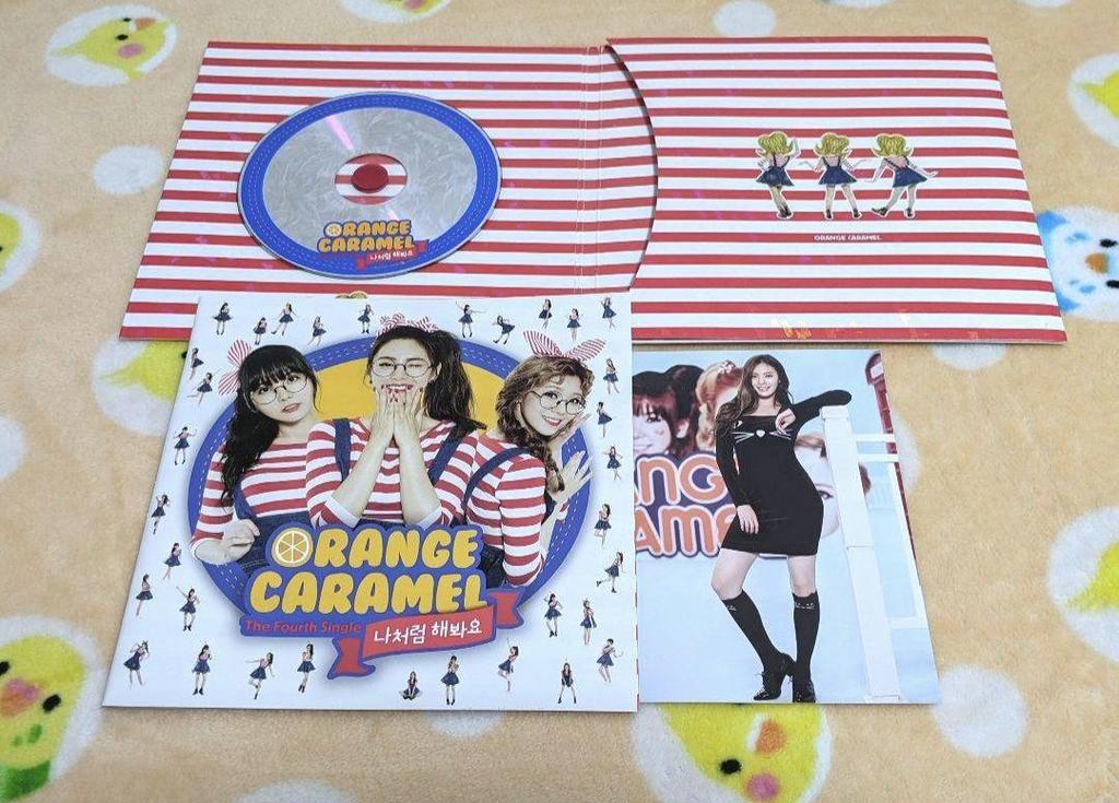 [USED] ORANGE CARAMEL "Try Like Me" Korean Edition CD with Postcard