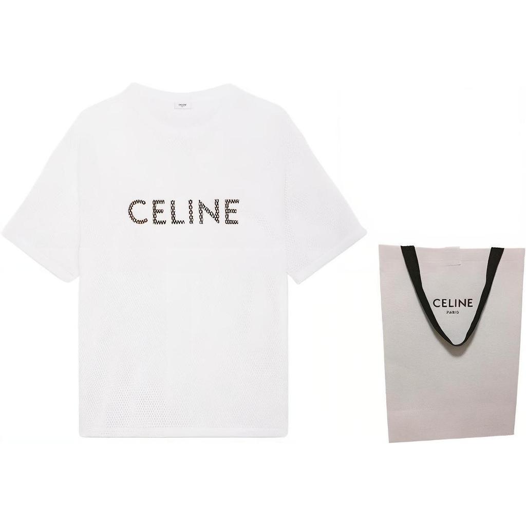 CELINE SS22 Tee Unisex 2X59A950P-01EA