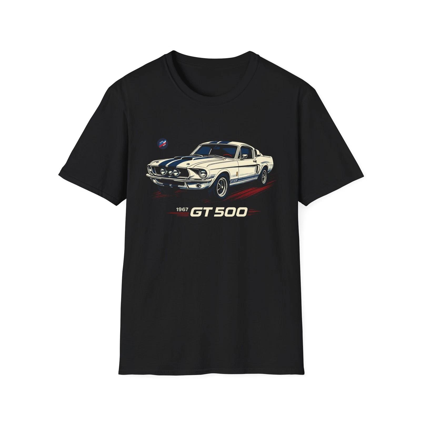 1967 Shelby GT500 Shirt – Classic American Muscle Car Graphic Tee XXL