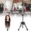 Hairdressing Training Tool Tripod Wig Head Mold Holder Stand Bracket  False Head Mold StandB1