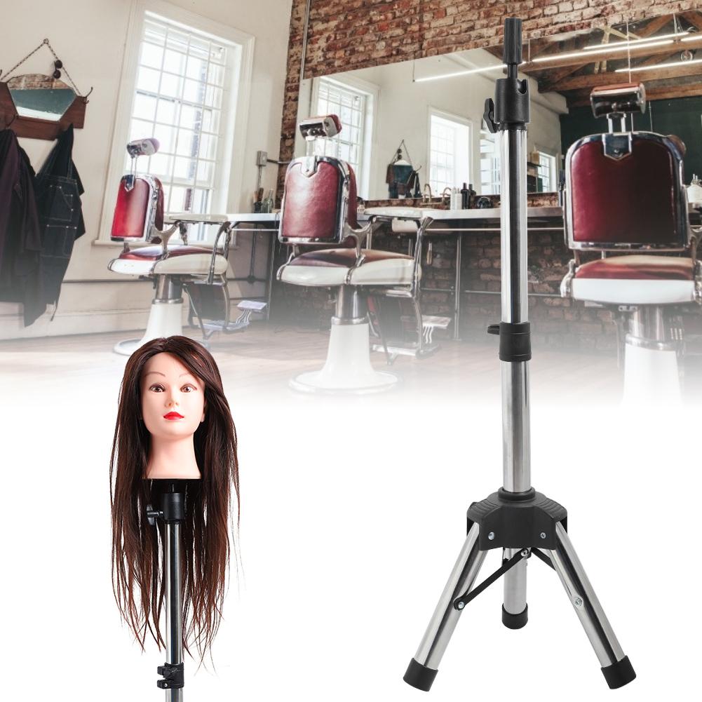 Hairdressing Training Tool Tripod Wig Head Mold Holder Stand Bracket  False Head Mold StandB1