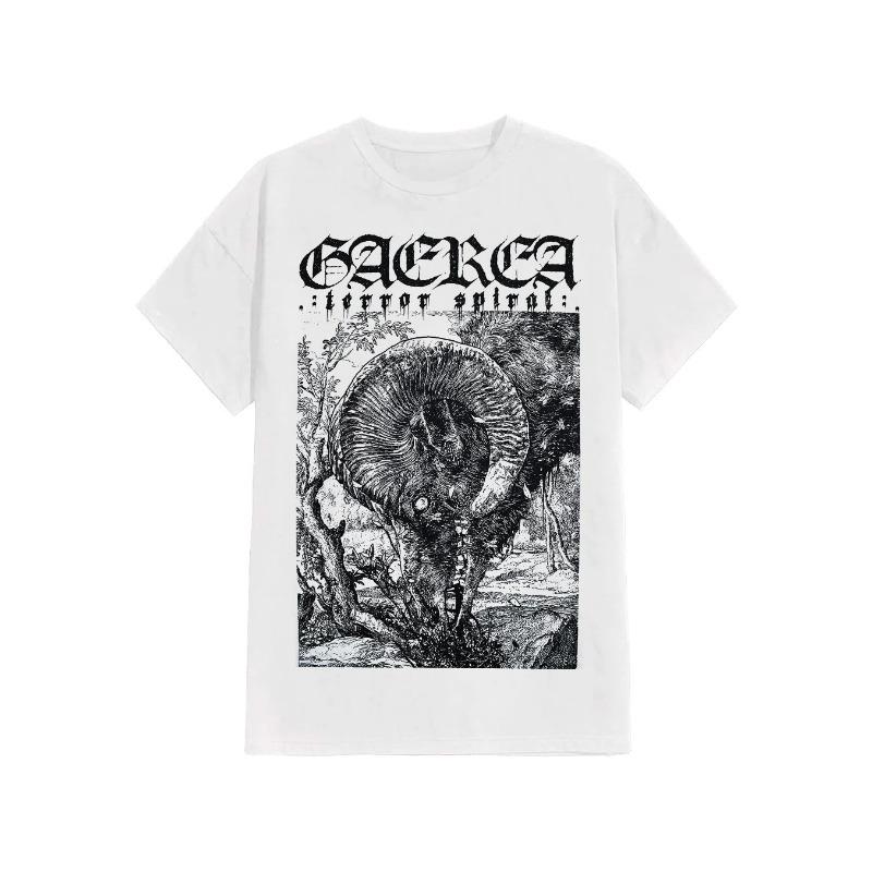 2025 Summer Gaerea Ancient Torture Street Fashion Flat Print Summer High Quality Cotton Men's and Women's T-Shirts Short Sleeves