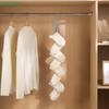 Multi-Functional Hat Hanging Strap – 4/8-Clips Cap Organizer for Baseball Caps, Beanies & Hats