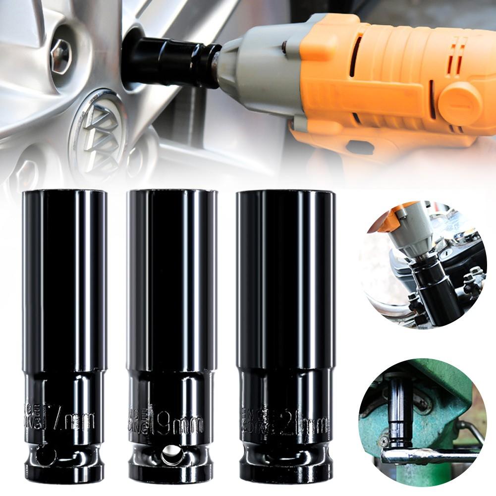 

Wearable Socket Wrench 1/2\ 3pcs Set Black Hexagon