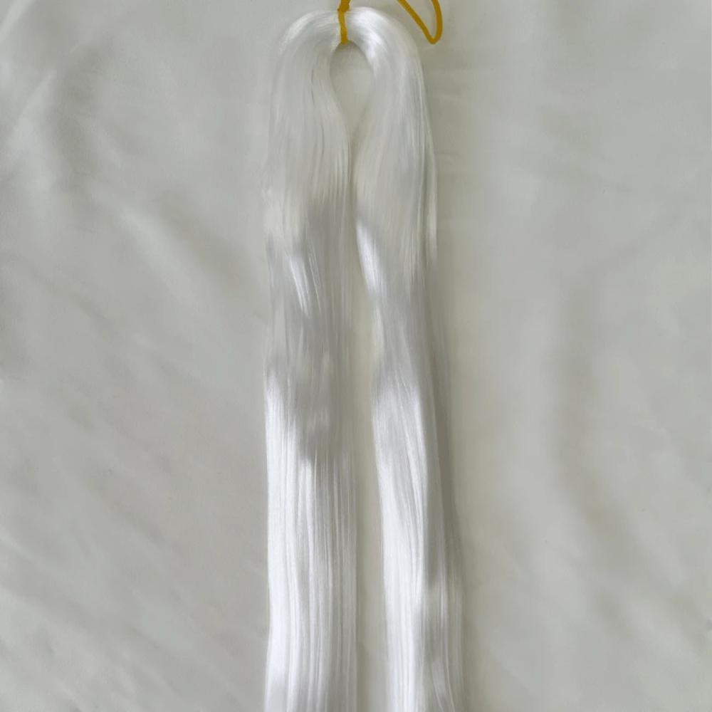 80cm/40g Colorful Series Japan Milk-Silk Doll Hair Wig DIY Repair Decor Toy Sewing Doll Wig Hair Hairline
