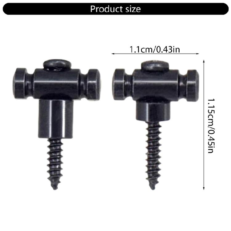 Guitar String Trees Guides Retainer Electric Guitar String Retainer with Mounting Screws Guitar Accessory Enduring