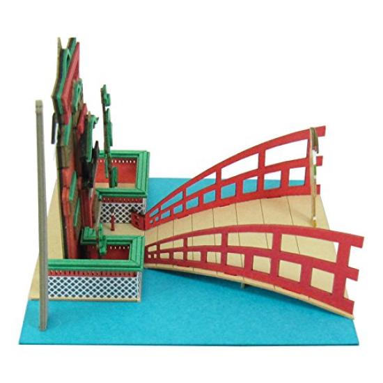 Sankei Studio Ghibli Mini Chihiros Reise ins Zauberland Yuya und Chihiro Papierbasteln Nicht Maßstabsgetreu MP07-11