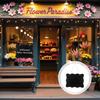 2 PCS Double Sided Hanging Chalkboard Signs, 8x10 Inch Small Wooden Erasable Memo Message Board, Vintage Chalk Board Sign with Hanging String for