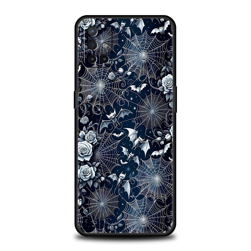 Spider Web Phone Case For Oneplus 13R 13 12R 11 10T 10R Nord N100 N200 N10 10 9 9R 9RT CE 3 2 Z Pro 5G Soft TPU Cover Fundas Bag