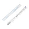 1pz Pennarello per Tatuaggio Sopracciglia su Pelle con Righello Trucco Permanente Bianco Medico Sterile Microblading Chirurgico Forniture