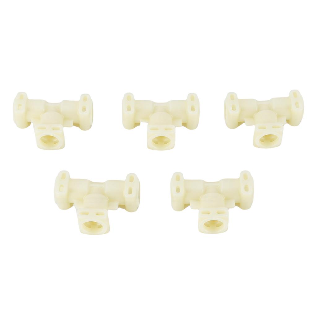 5pcs 3 Way T Hose Connector Replacement for Jura Coffee Machine T Type Fluid Connector With O Rings Clamps