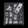 11pcs Sewing Machine Presser Feet Set Universal Low Shank Snap On Accessories Kit for Home Use