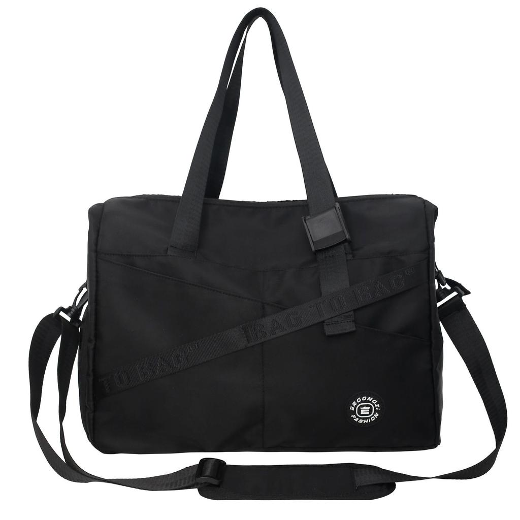 Travel bag Short business trip Crossbody sports fitness bag Student portable large-capacity accommodation storage luggage bag