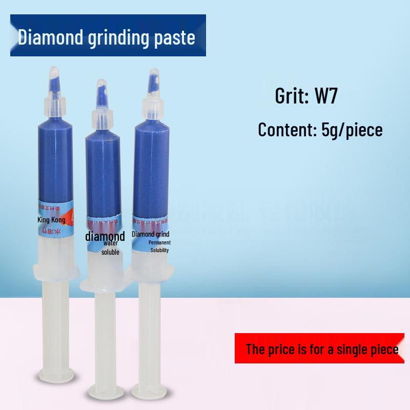 Water-Soluble Diamond Metallographic Lapping Paste W0.5-7um - Polishing Machine Consumable