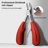 Ingrown Toenail Clipper Stainless Steel Sharp Curved Jaw Cutter Anti Slip Handle Pedicure Tool For Home Salon Foot Nail Trimming