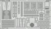 Eduard 1/48 A-1J Skyraider Etching Parts (for Tamiya) Plastic Model Kit Parts EDU491531 (Airplane)
