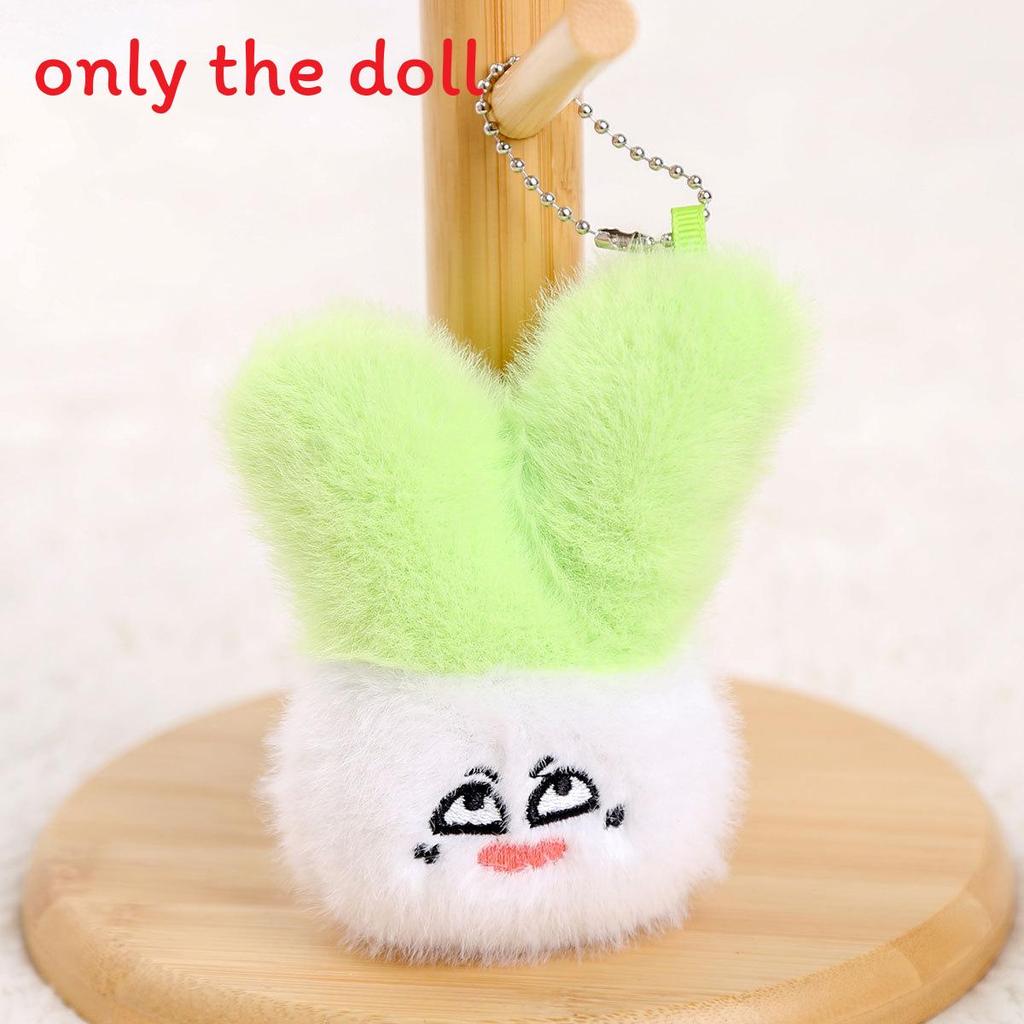 Watermelon Apple Eggplant Garlic Carrot Plush Keychain For Girls Accessory Bag