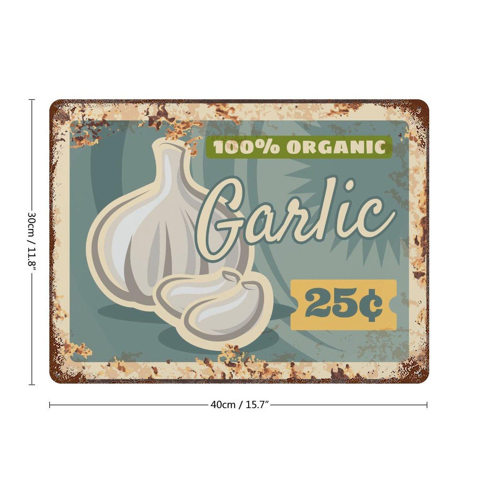 

1 Pack retro industrial metal plate décor, rusty aged surface, great display for bar home restaurant garage café or hallway interiors 30*40CM