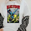 Black Widow Sports Retro Comic Swing Graphic Gift Tshirt ONeck Sweatshirt for Men Women Prue Cotton Oversize Tshirt