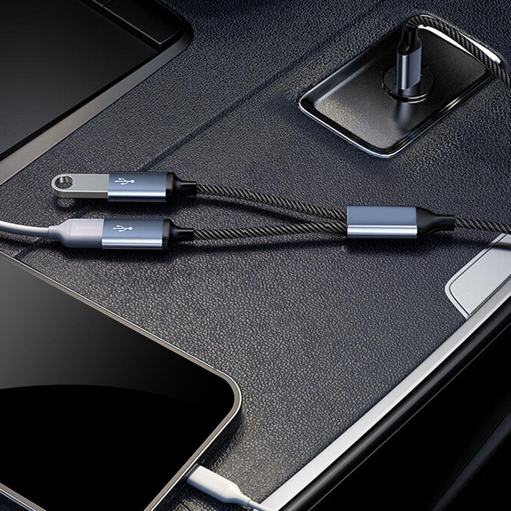 2/3 Port USB C Charging Data Transfer USB C OTG Cable Phone Adapter 2/3 Port Type C to USB Adapter