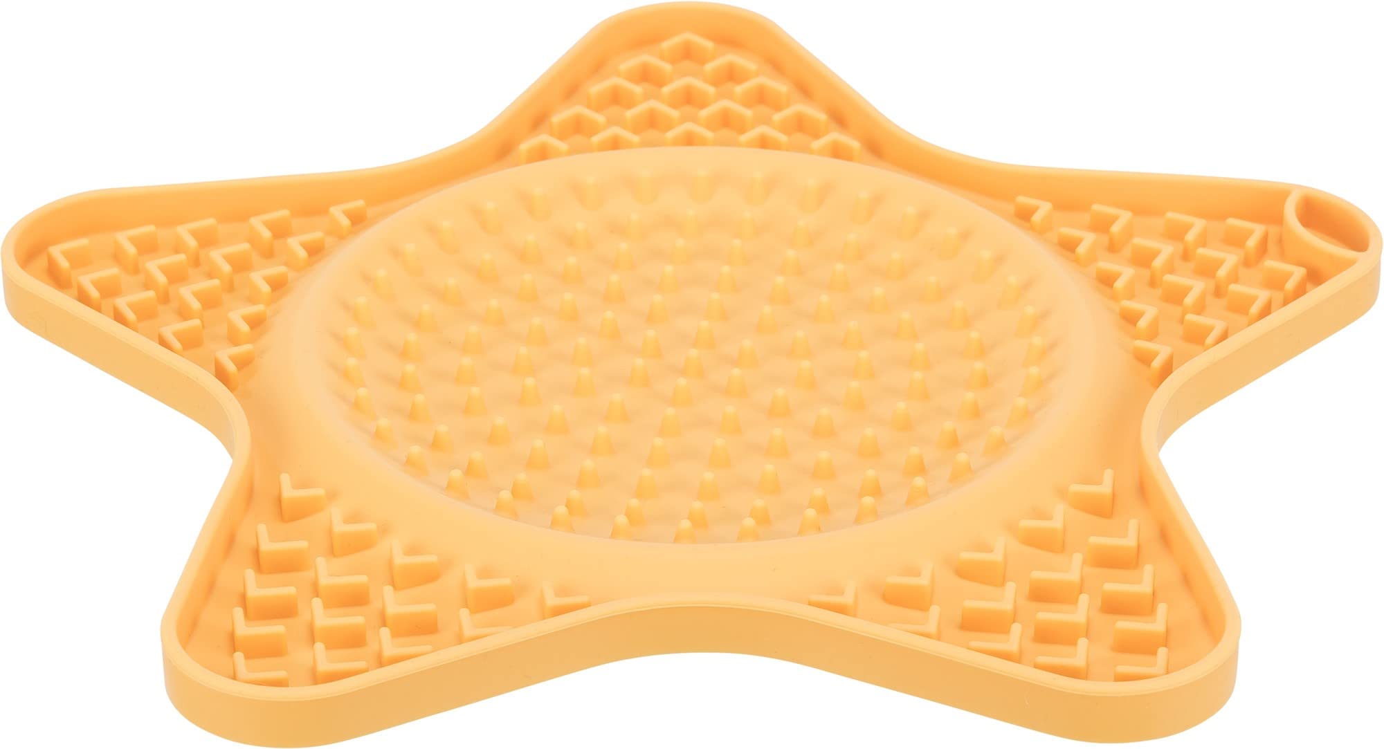 Mantel Trixie Lick'n'Snack Estrella anti ansiedad para perros, 23,5 cm, amarilla
