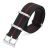 18/20/22mm Elastic Woven Nylon Watch Strap Universal Wristband Breathable Comfortable Watchband for Omega for Seiko for IWC
