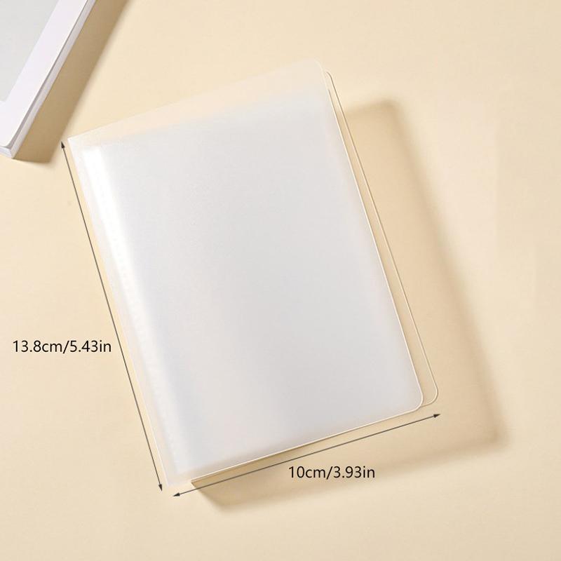 40 Slots Nail Art Stickers Storage Book Empty Album Decals Collecting Organizer Holder Display Notebook Manicure Tools