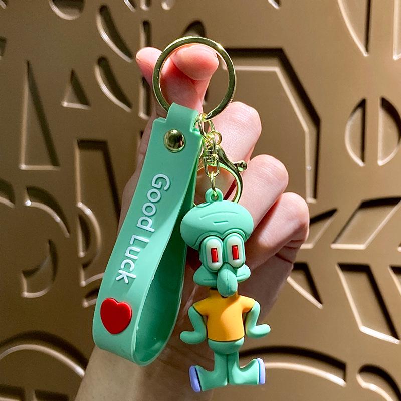 Creative SpongeBob & Patrick Star Cute Keychain Bag Pendant Doll Gift