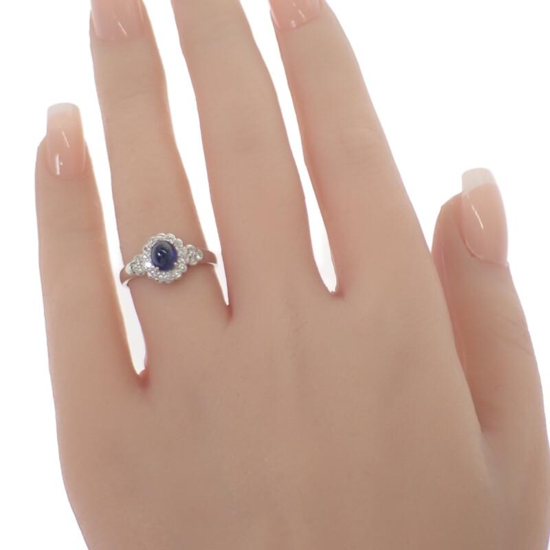 No Brand  #13(JP Size) Ring Blue Pt900Platinum Women